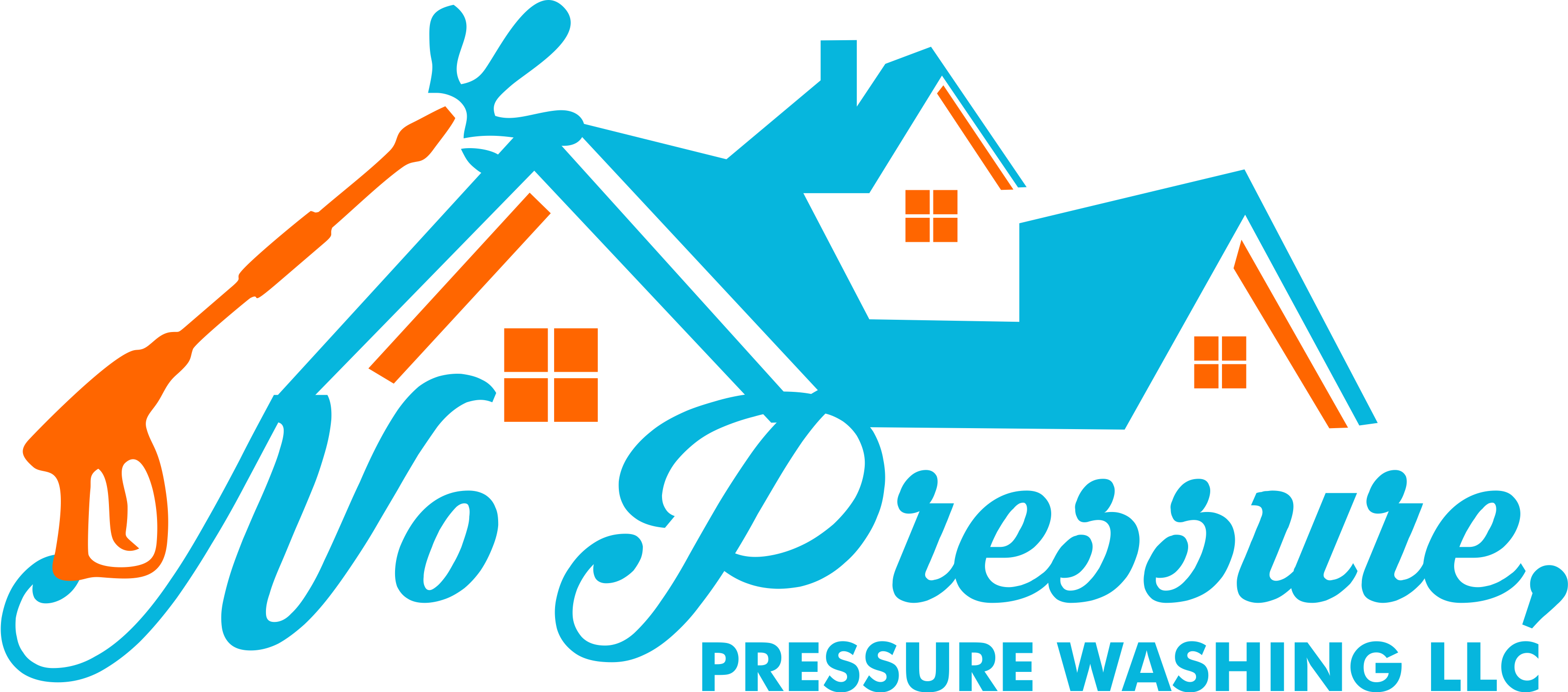 No Pressure, Pressure Washing LLC Logo
